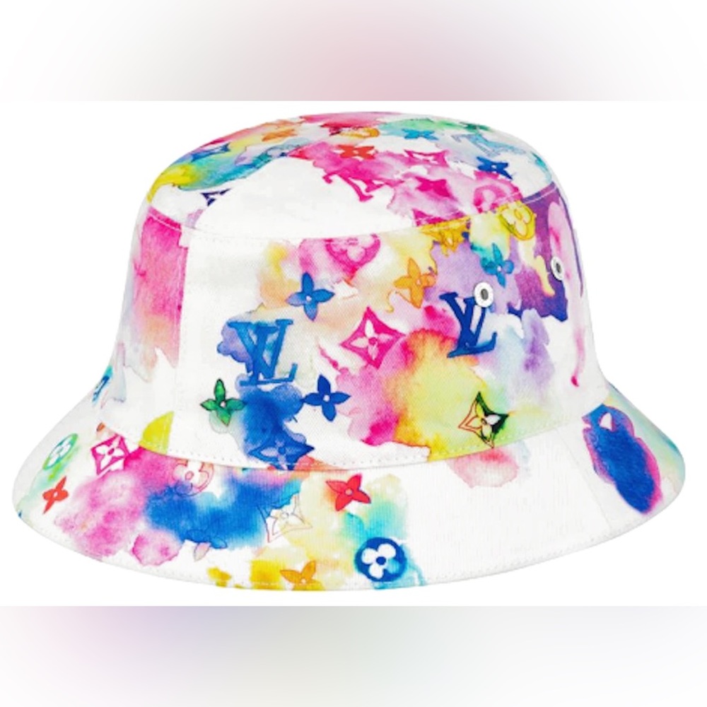 Louis Vuitton Watercolor Bucket Hat - Never Worn